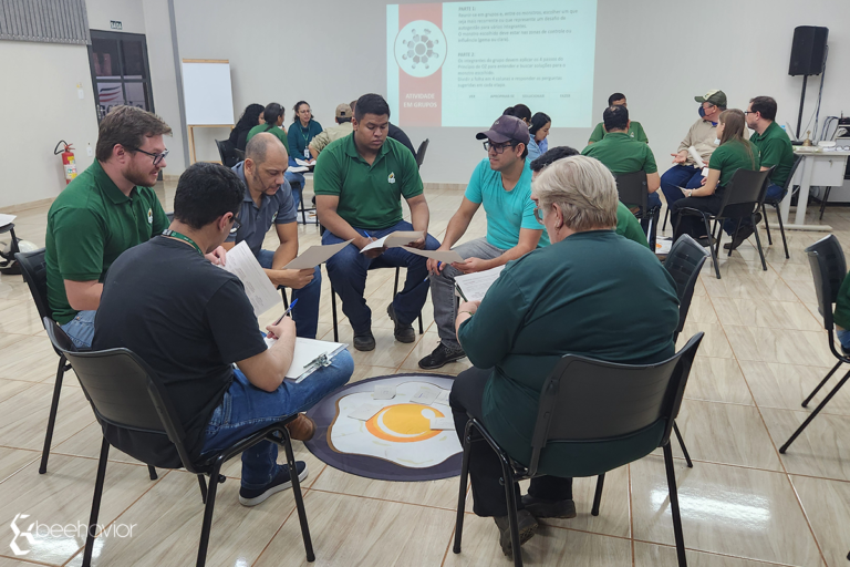 Workshop de accountability, responsabilidade e protagonismo com colaboradores da AGT Agroterenas